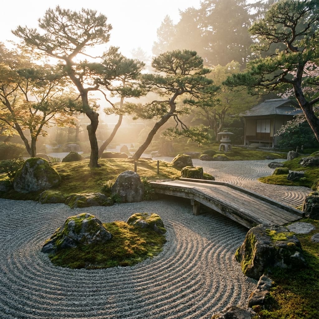 La Sérénité des Jardins Zen : Méditation en Nature